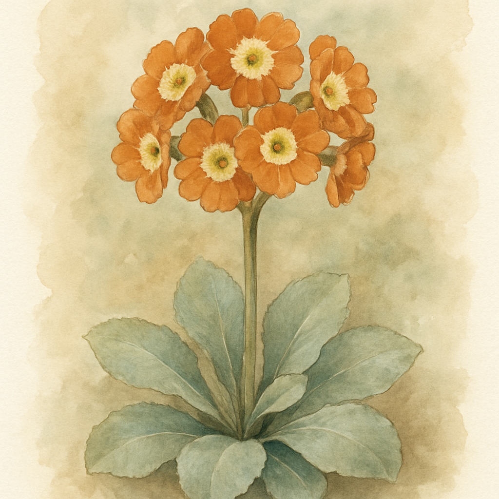 Primula auricula ‘Piers Telford’