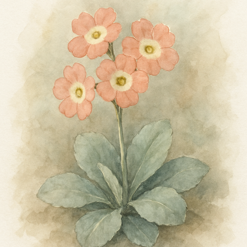 Primula auricula ‘Rebecca Baker’