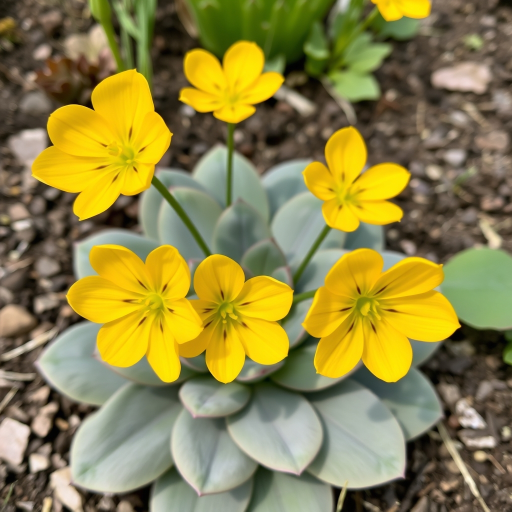 Primula auricula ‘Sam Gamgee’