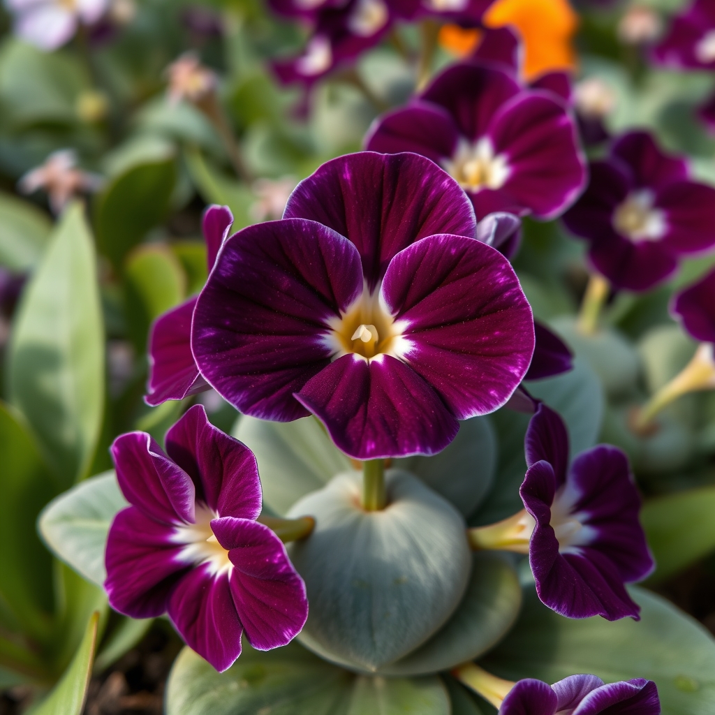 Primula auricula ‘The Bishop’