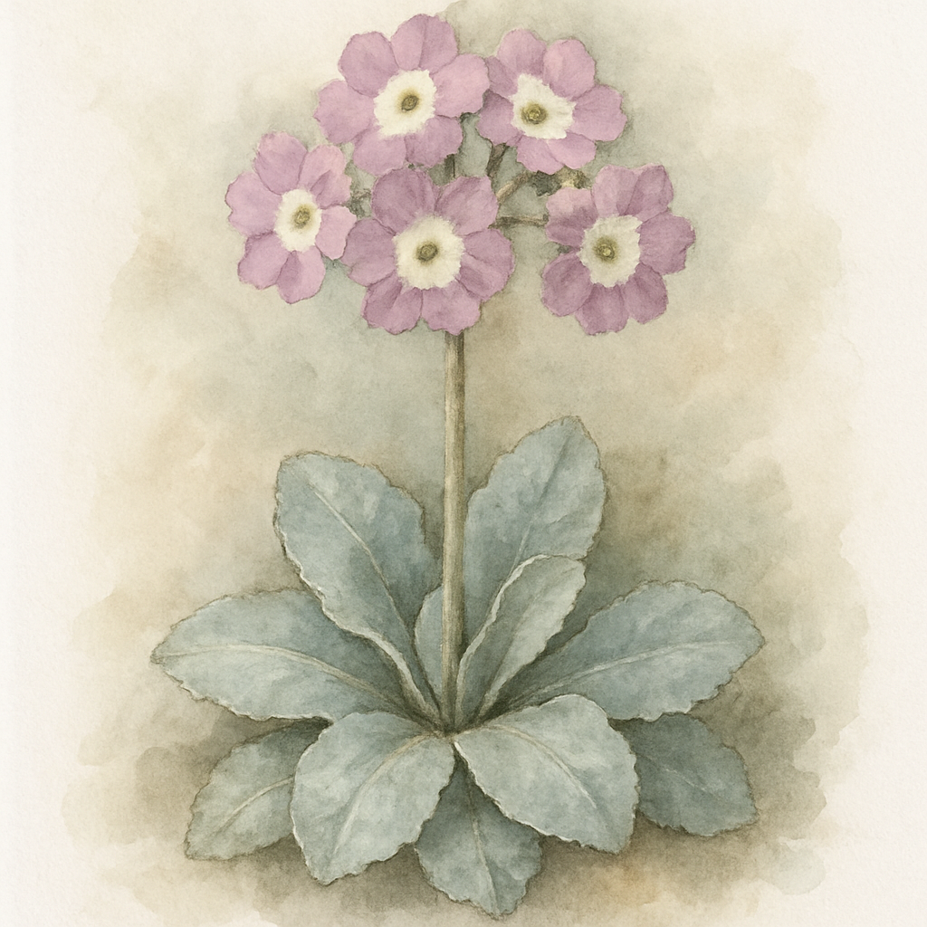 Primula auricula ‘Two Steeples’