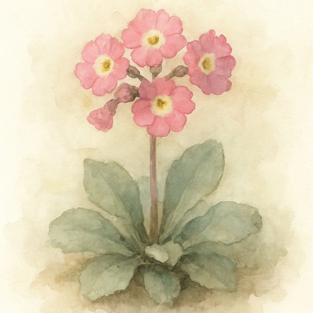 Primula auricula 'Beatrice'