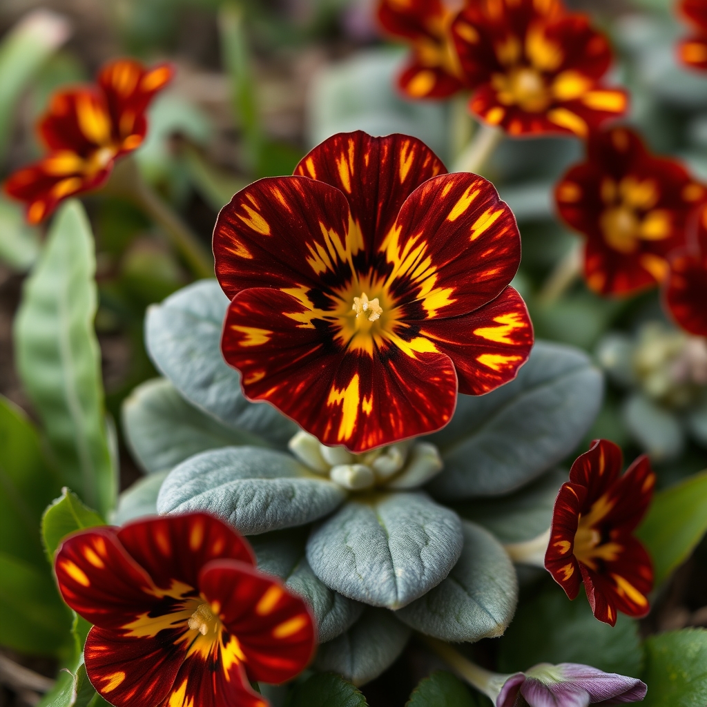 PRIMULA auricula Darent Tiger