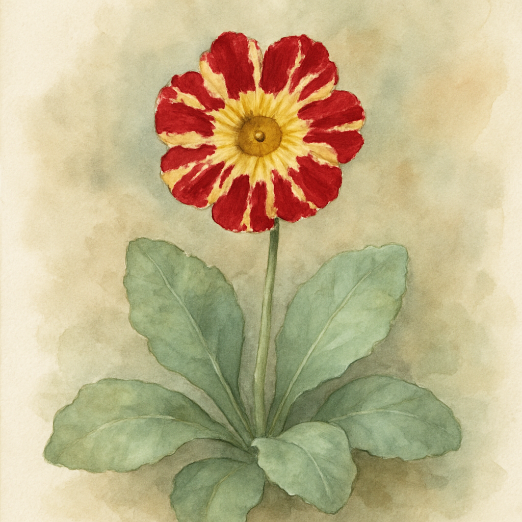 Primula auricula 'Deck Chair'