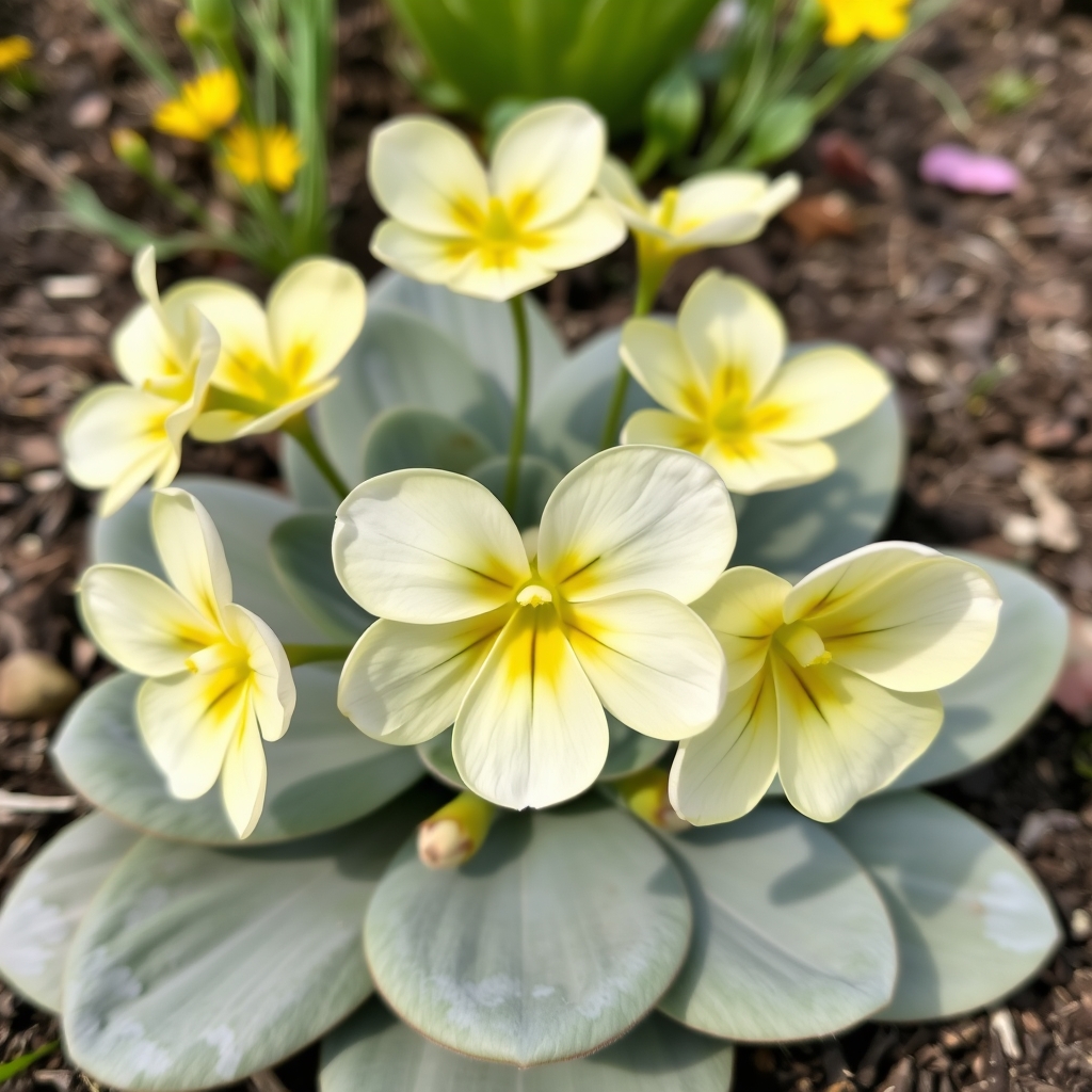 Primula auricula Full Moon