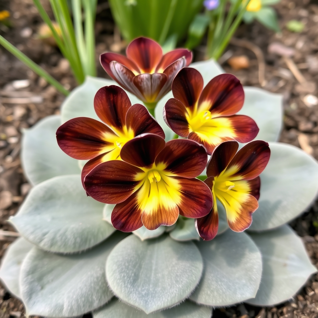 Primula auricula 'Gizabroon'
