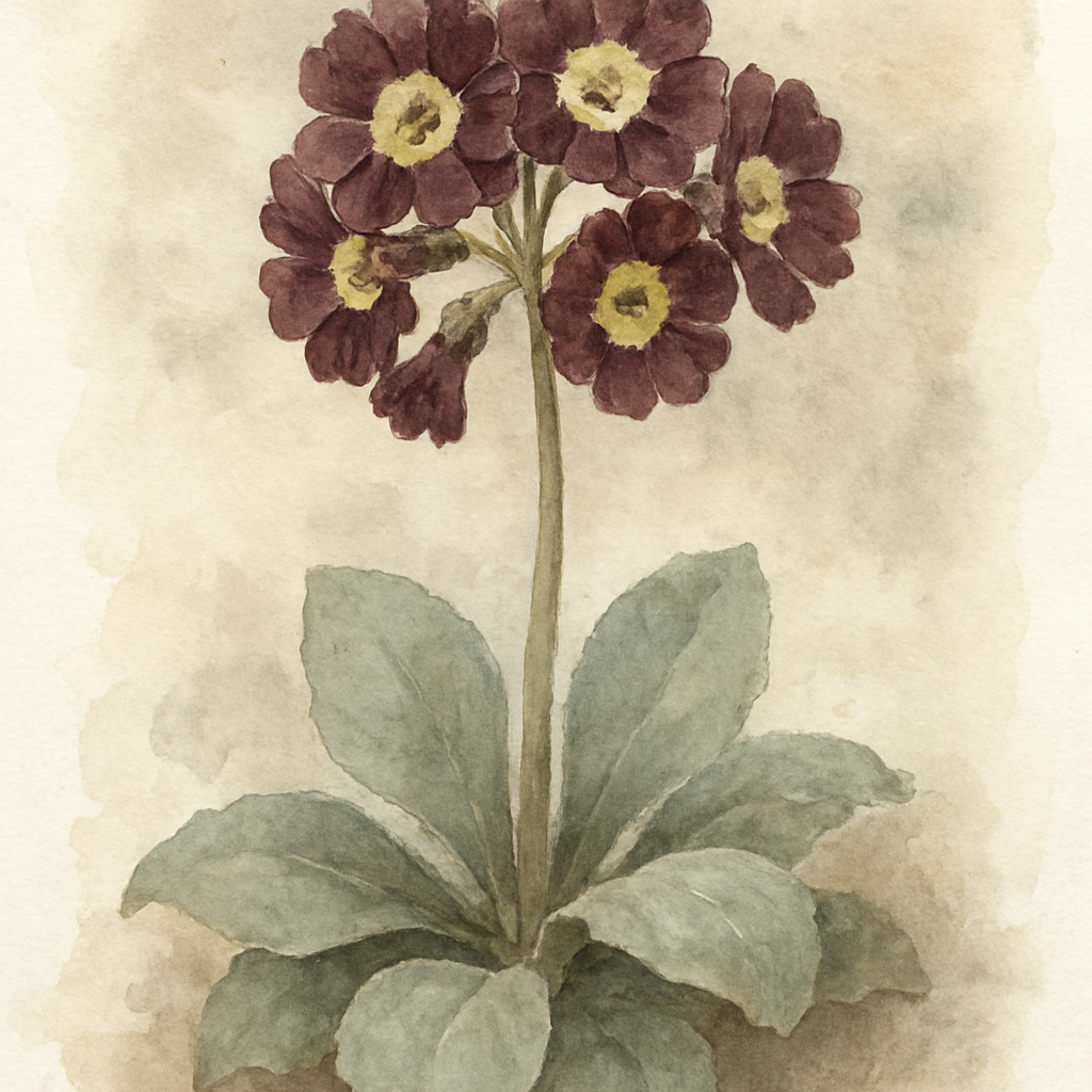 Primula auricula 'Gizabroon'