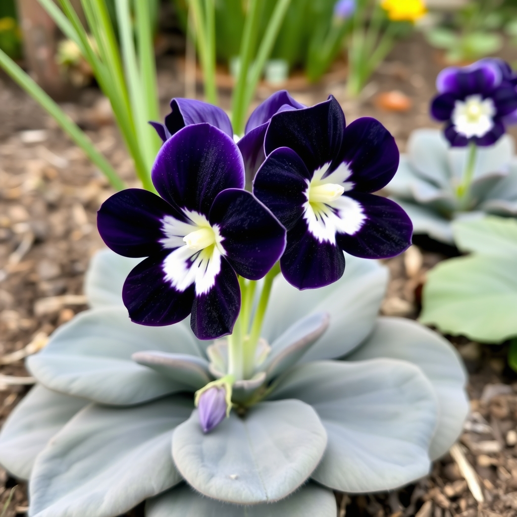 Primula auricula Indigo violet