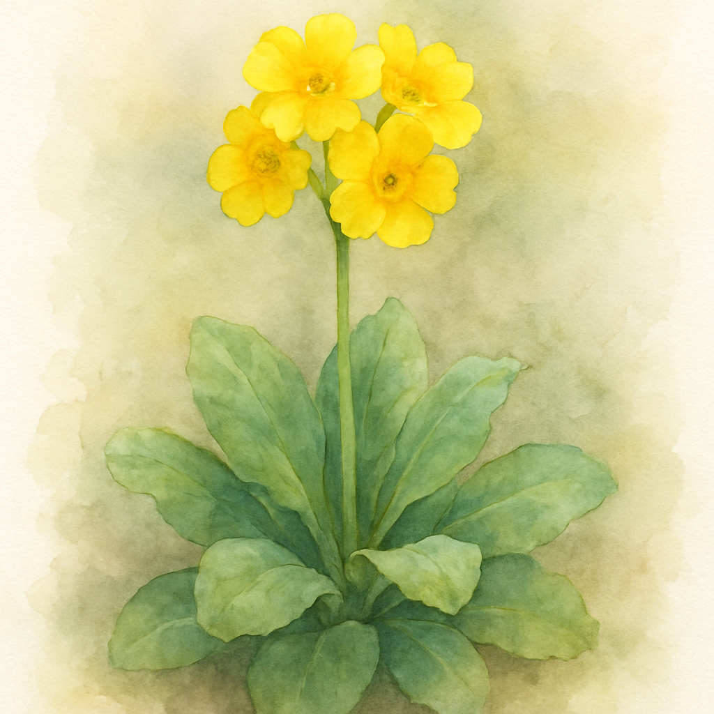 Primula auricula Paradise Yellow