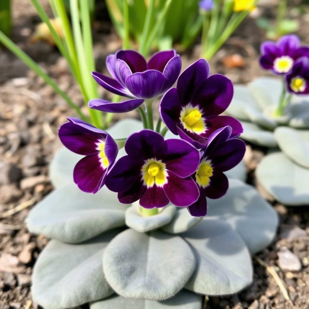 Primula auricula Purple Pip (PBR)