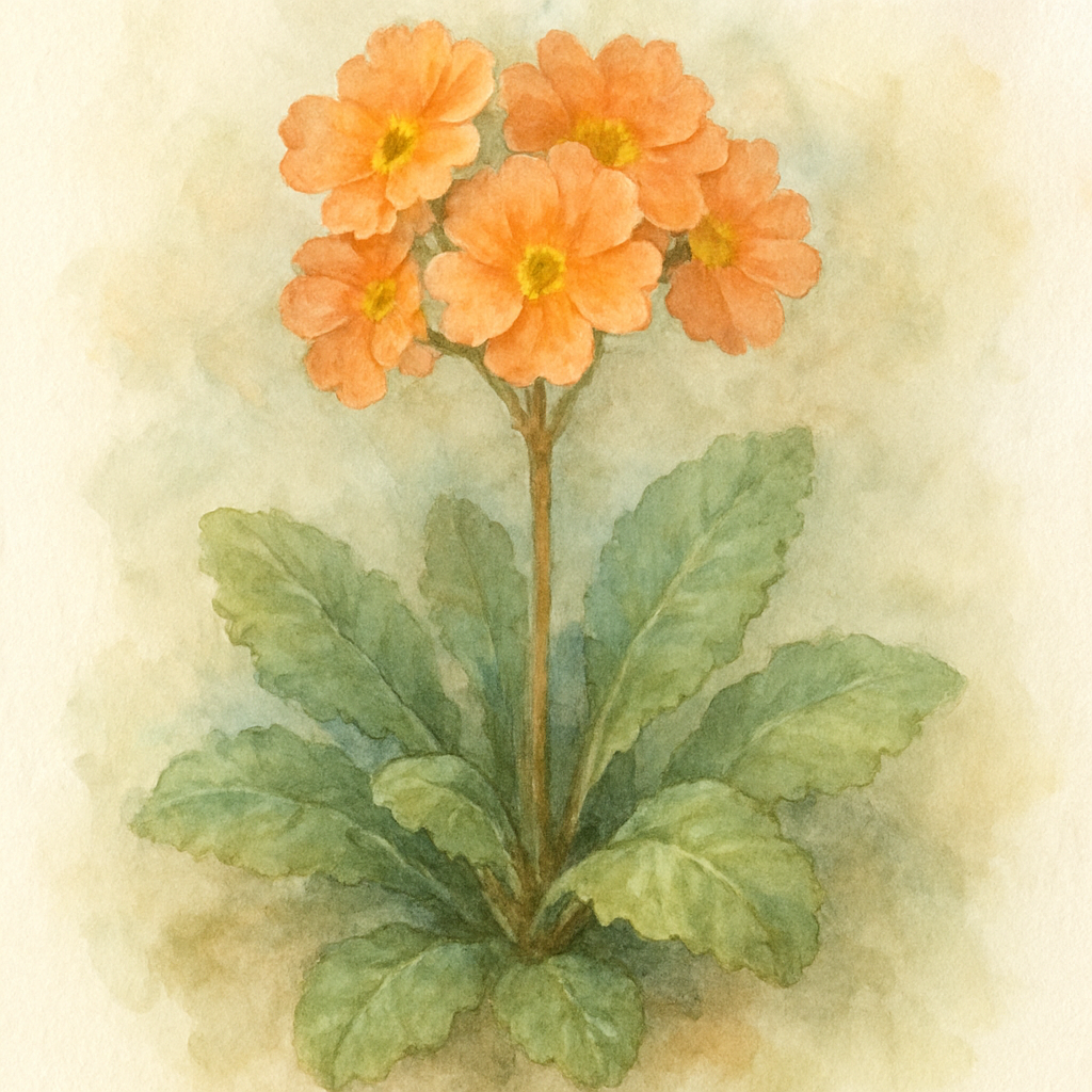 Primula Candlelight Apricot