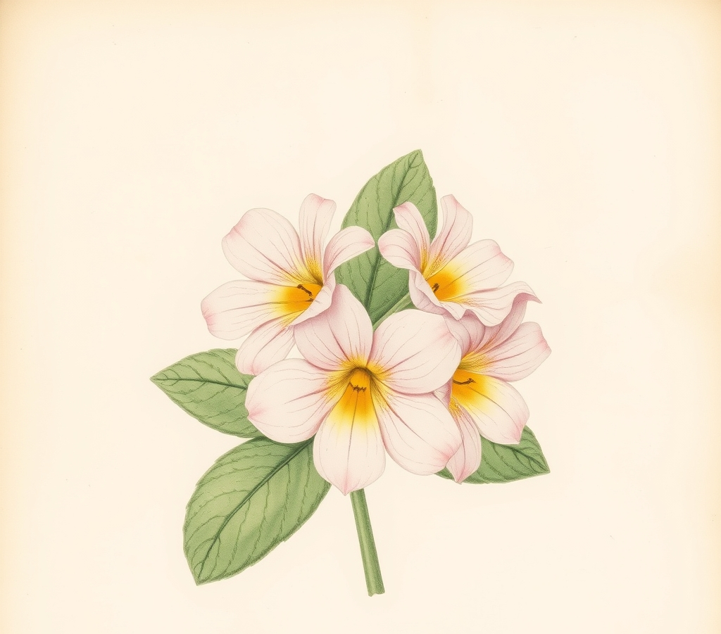 Primula Candlelight Rose