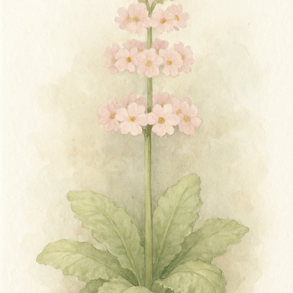 Primula japonica Apple Blossom