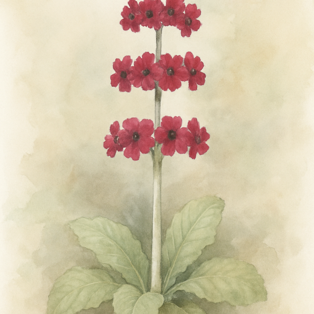 Primula pulverulenta (Mealy primrose)
