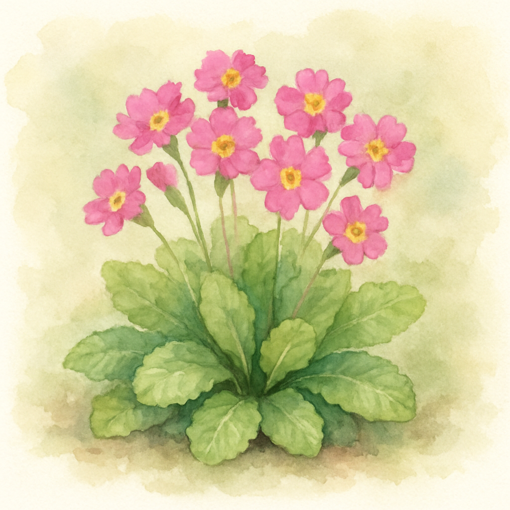 Primula rosea grandiflora