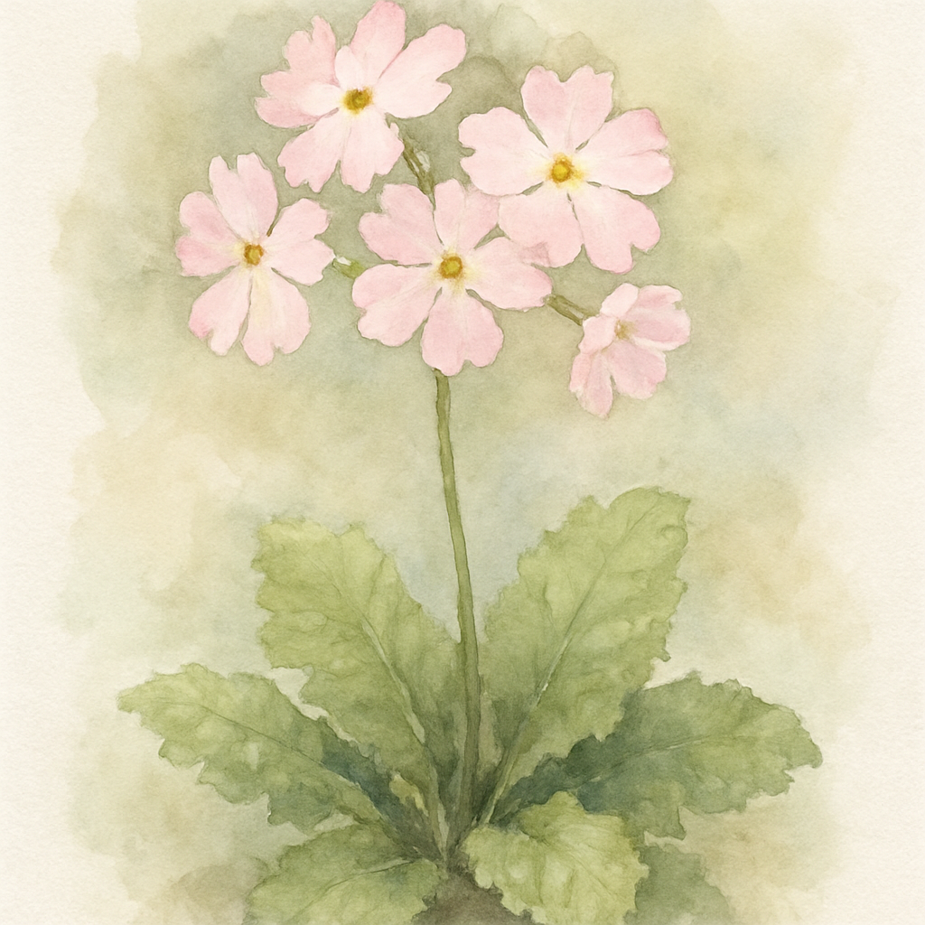 Primula sieboldii Geisha Girl