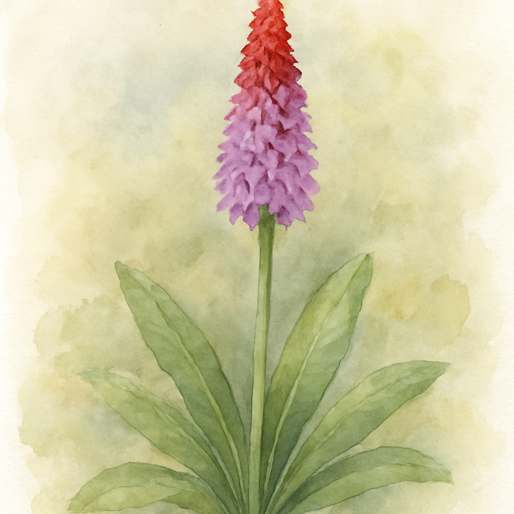 Primula vialii (Vial’s primrose)
