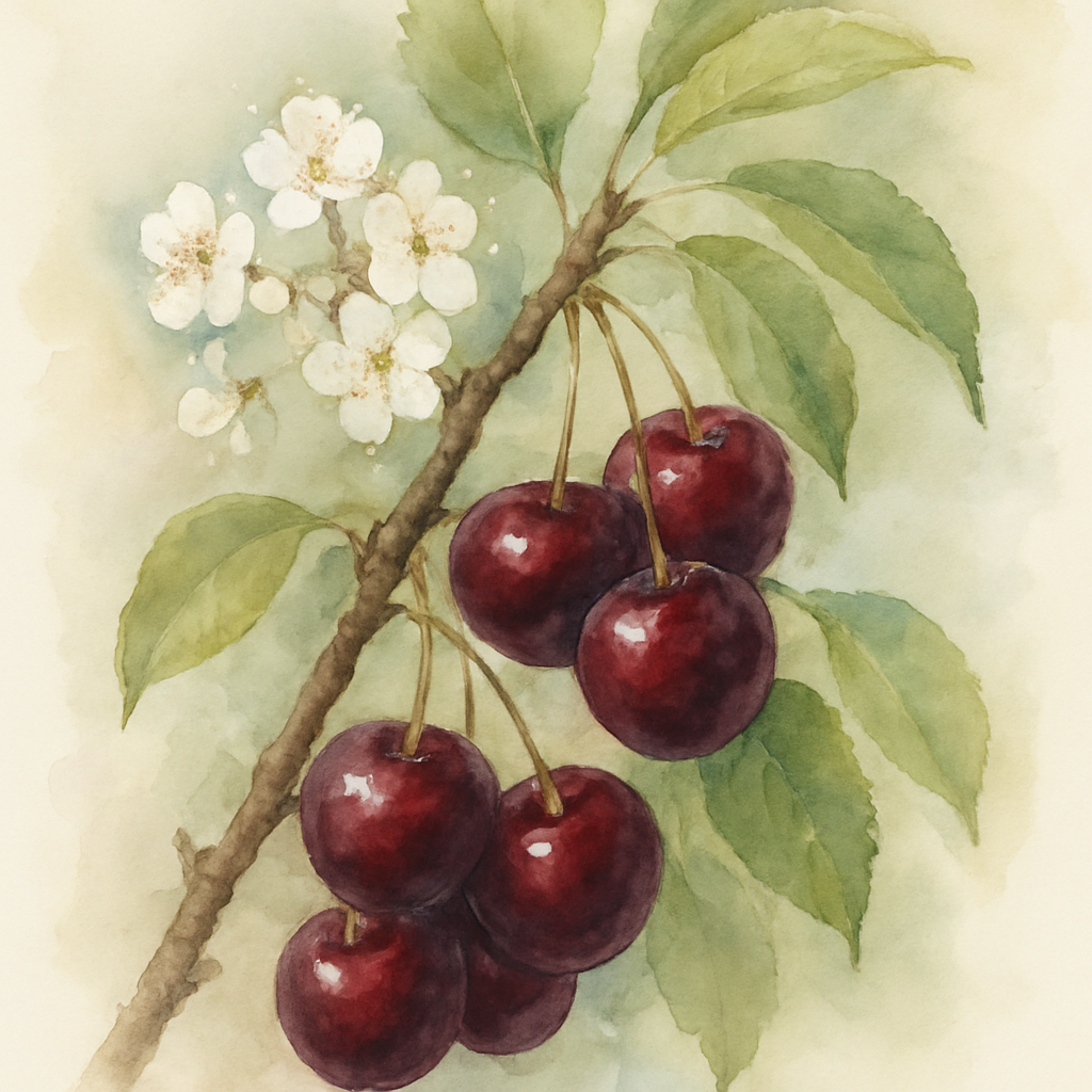 Prunus avium 'Sunburst'