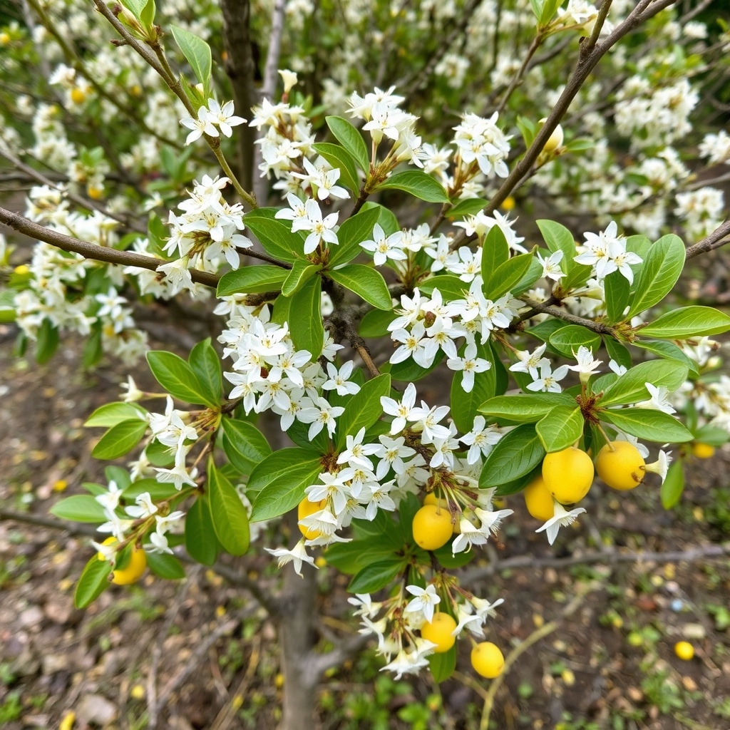Prunus divaricata Caucasian Cherry Plum