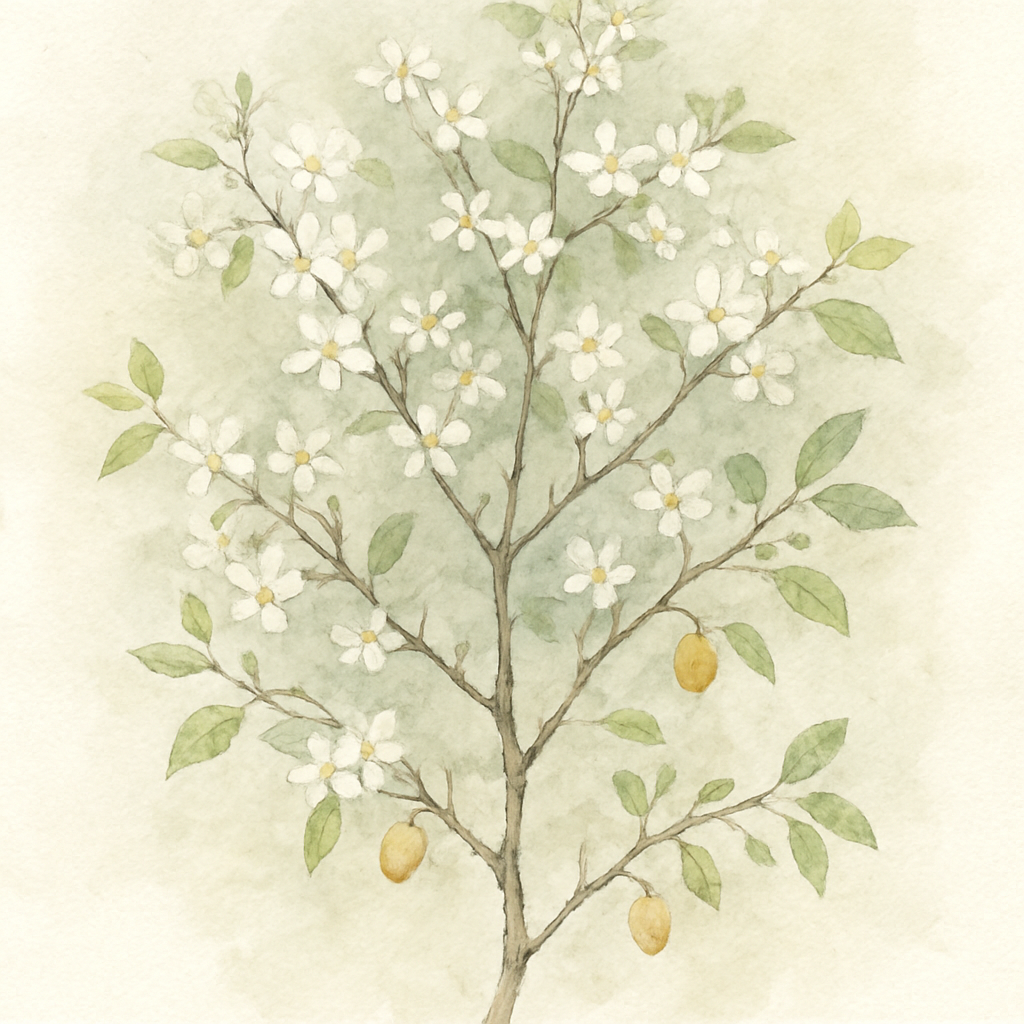 Prunus divaricata Caucasian Cherry Plum