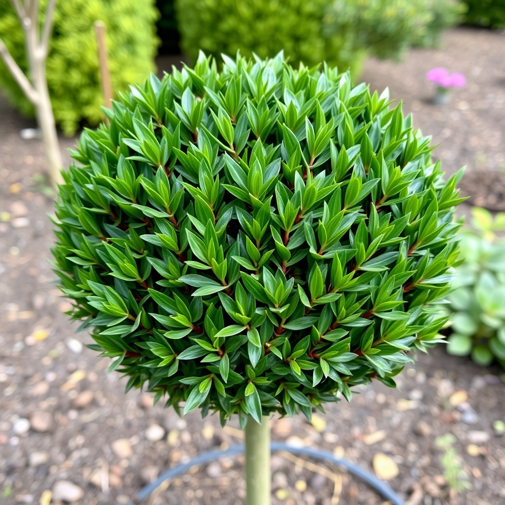 Prunus Lusitanica Angustifolia Topiary Ball 65