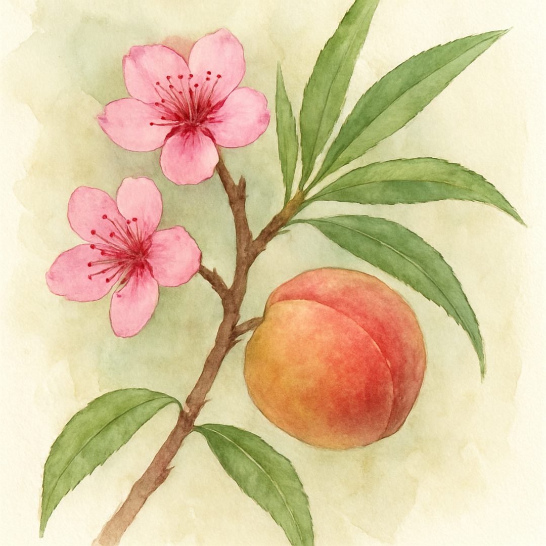 Prunus persica 'Melred' Tree