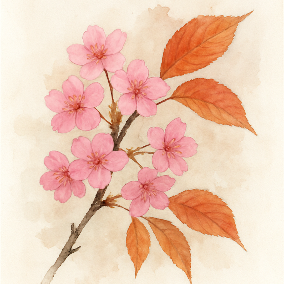 Prunus 'Royal Flame' Tree