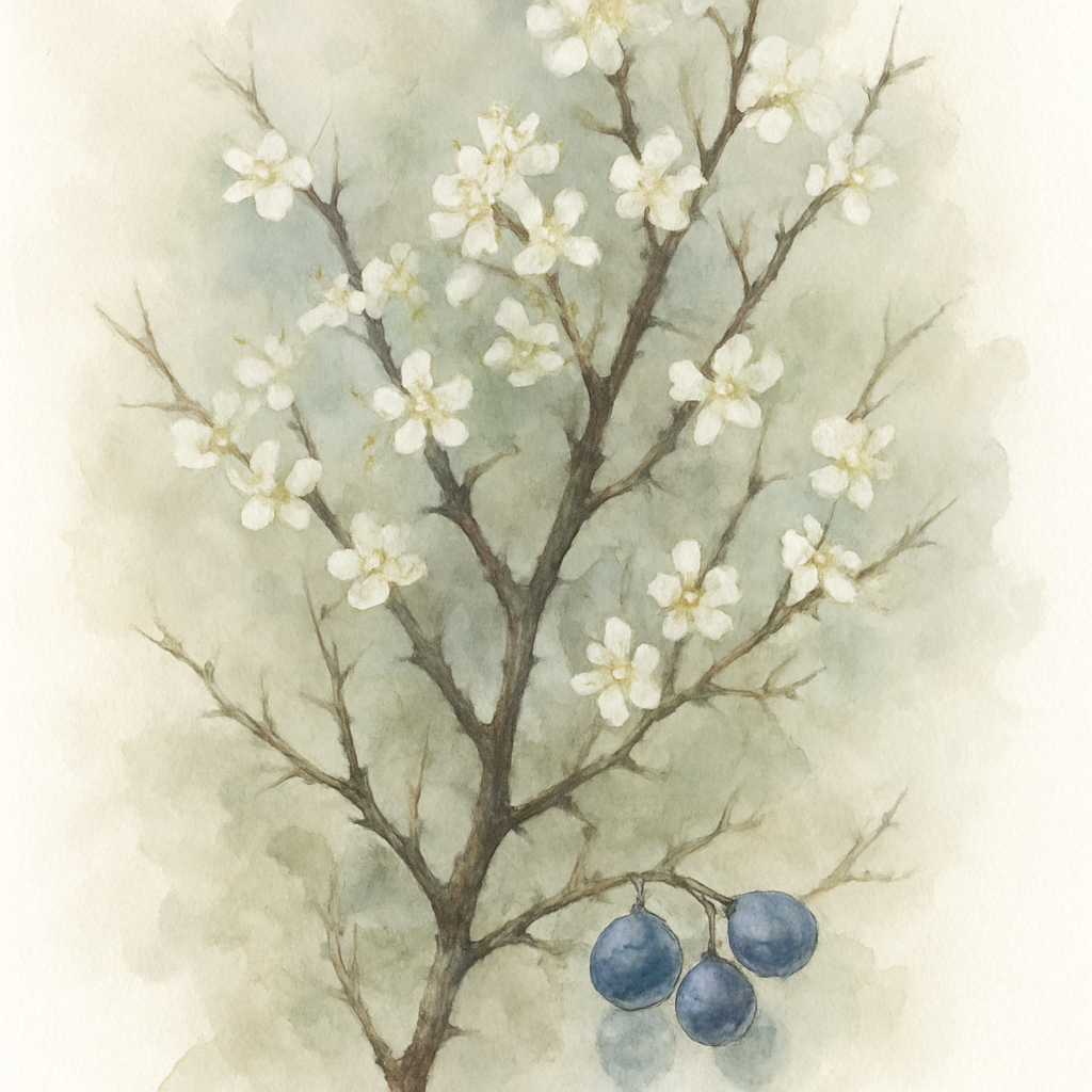 Prunus spinosa - Sloe, Blackthorn