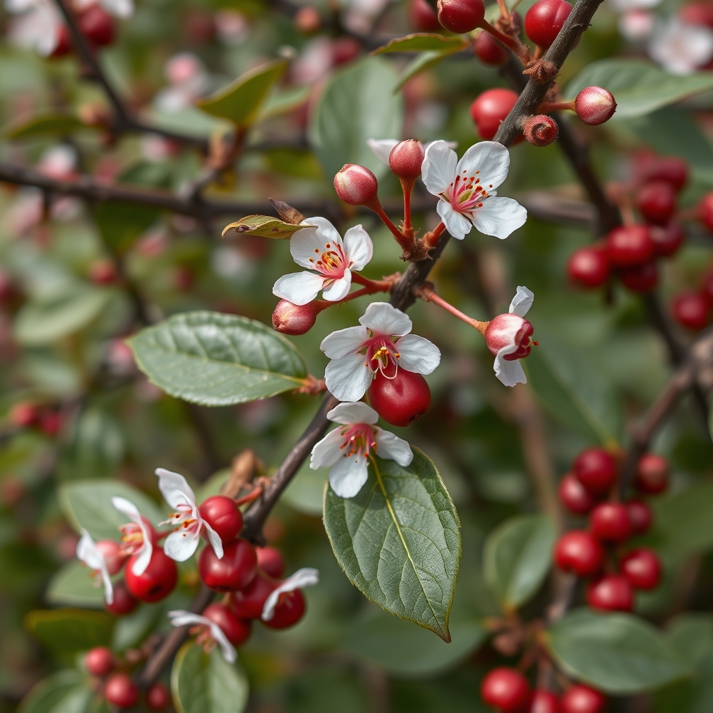 Prunus tomentosa Nanking Cherry