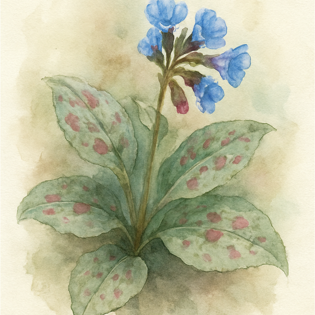 Pulmonaria Raspberry Frost