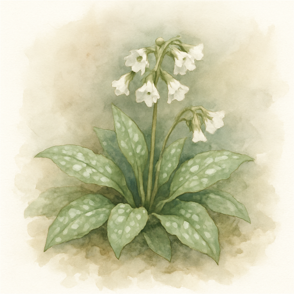 Pulmonaria Sissinghurst White