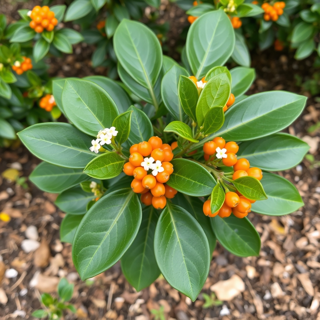 Pyracantha Orange Sapphire 125/