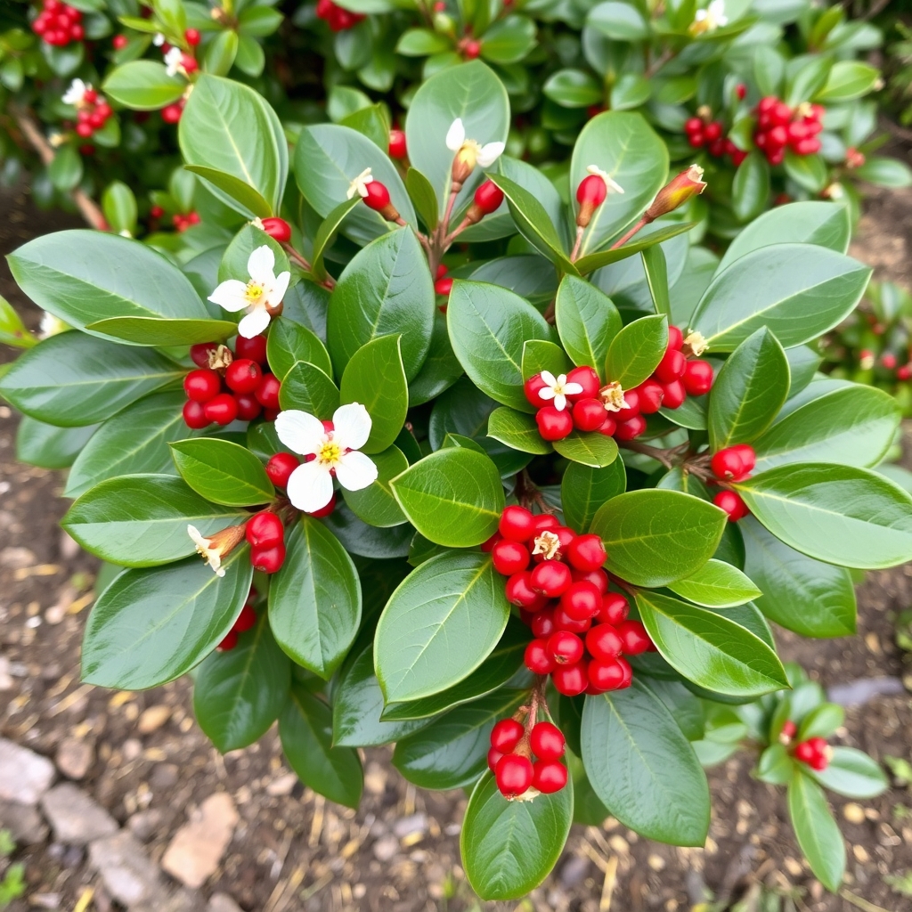Pyracantha Red Cushion