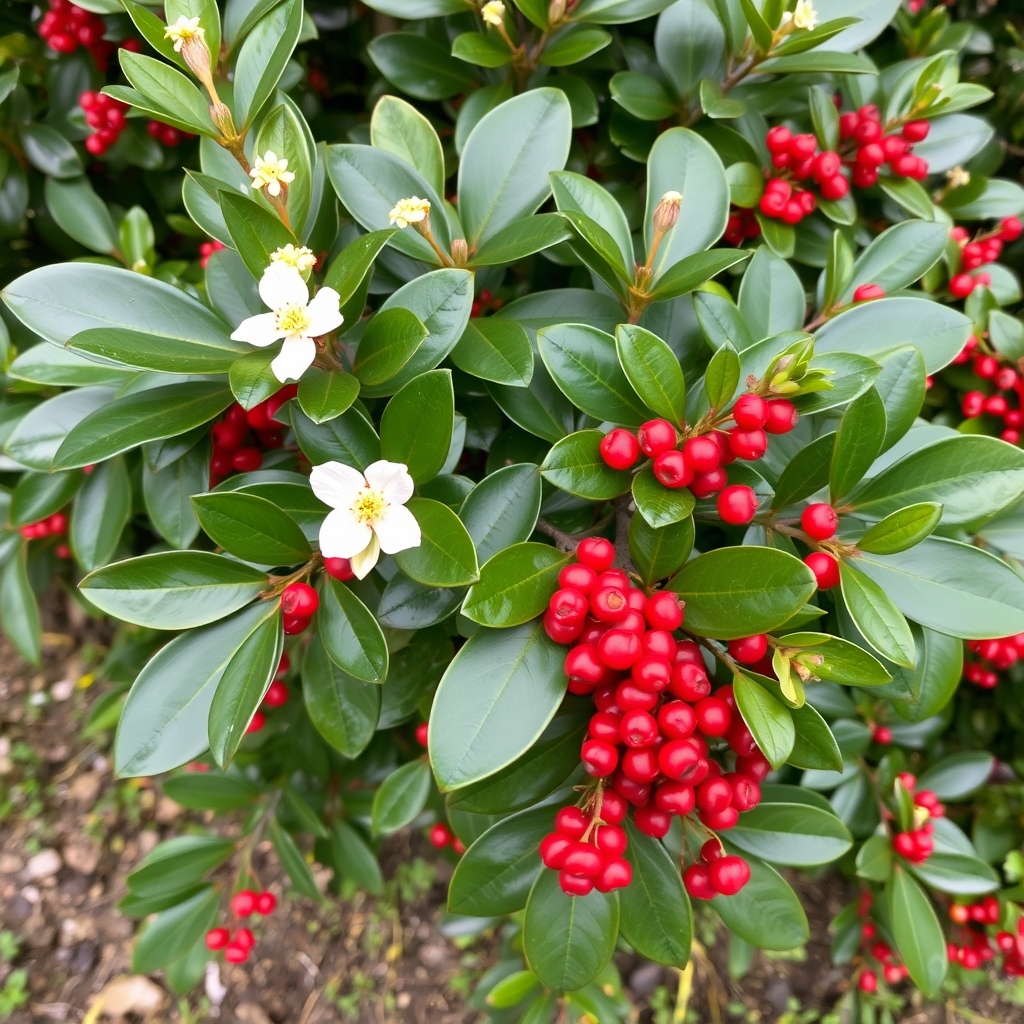 Pyracantha Red Potted Hedging 2 3ft 60/