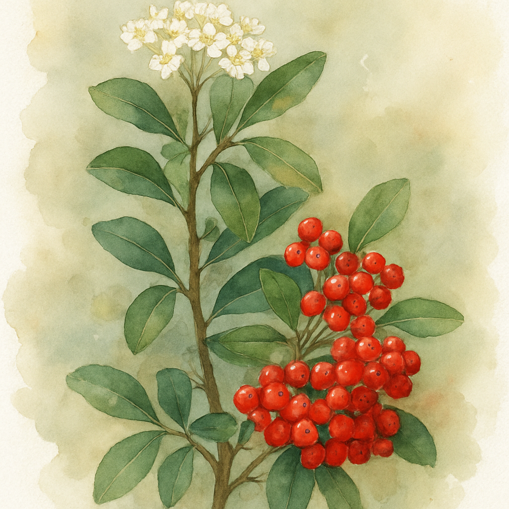 Red Pyracantha
