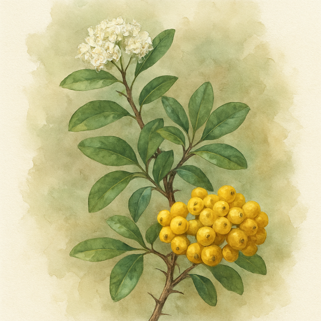 Pyracantha Saphyr Jaune