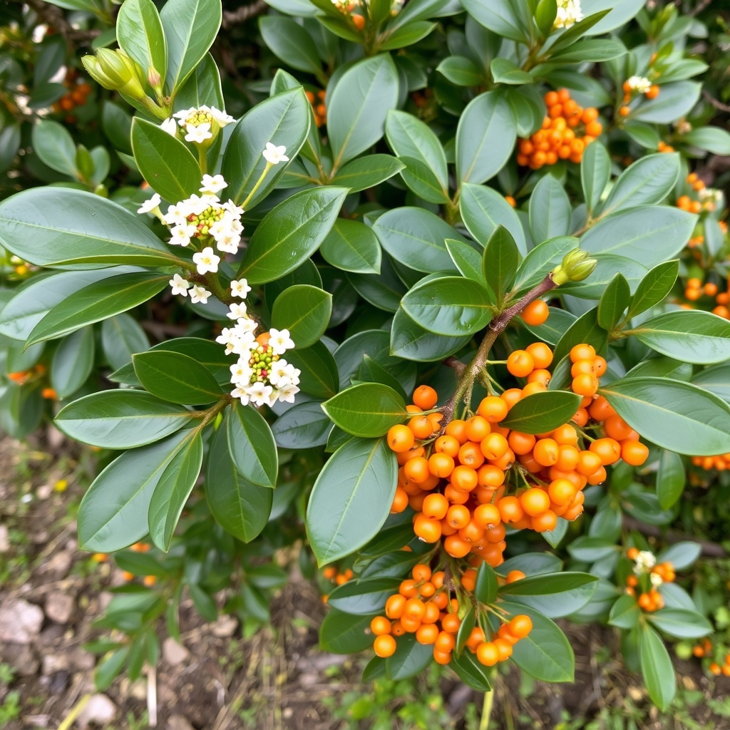 Pyracantha 'Saphyr Orange'