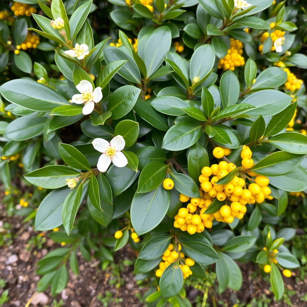 Pyracantha Yellow Potted Hedging 20/28in 50/