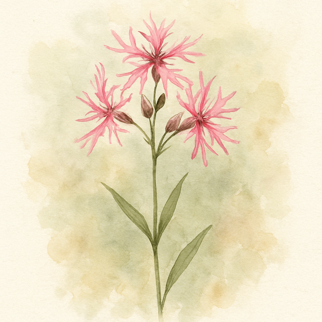 Ragged Robin Wildflower