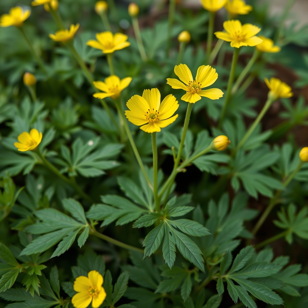 Ranunculus acris citrinus Spotlight