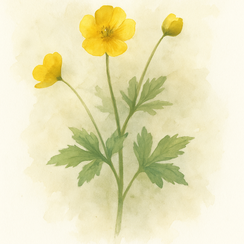 Ranunculus acris (Meadow Buttercup)