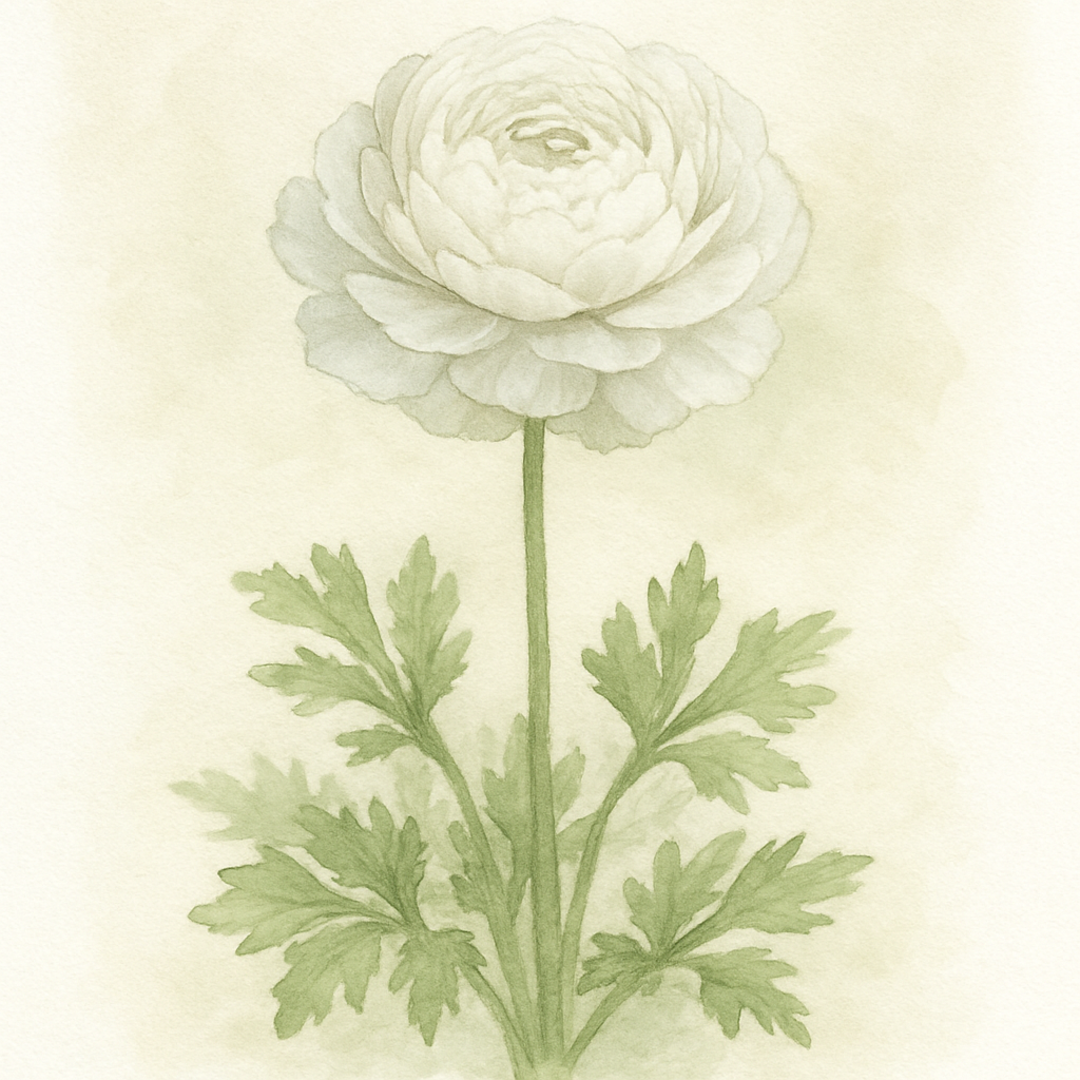 Ranunculus 'Amandine White'