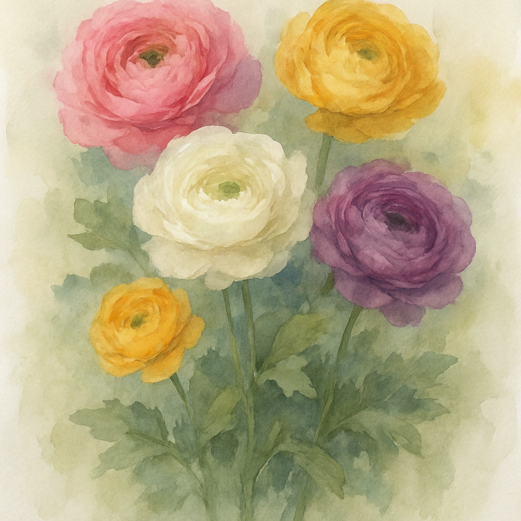 Ranunculus Mixed (peony)