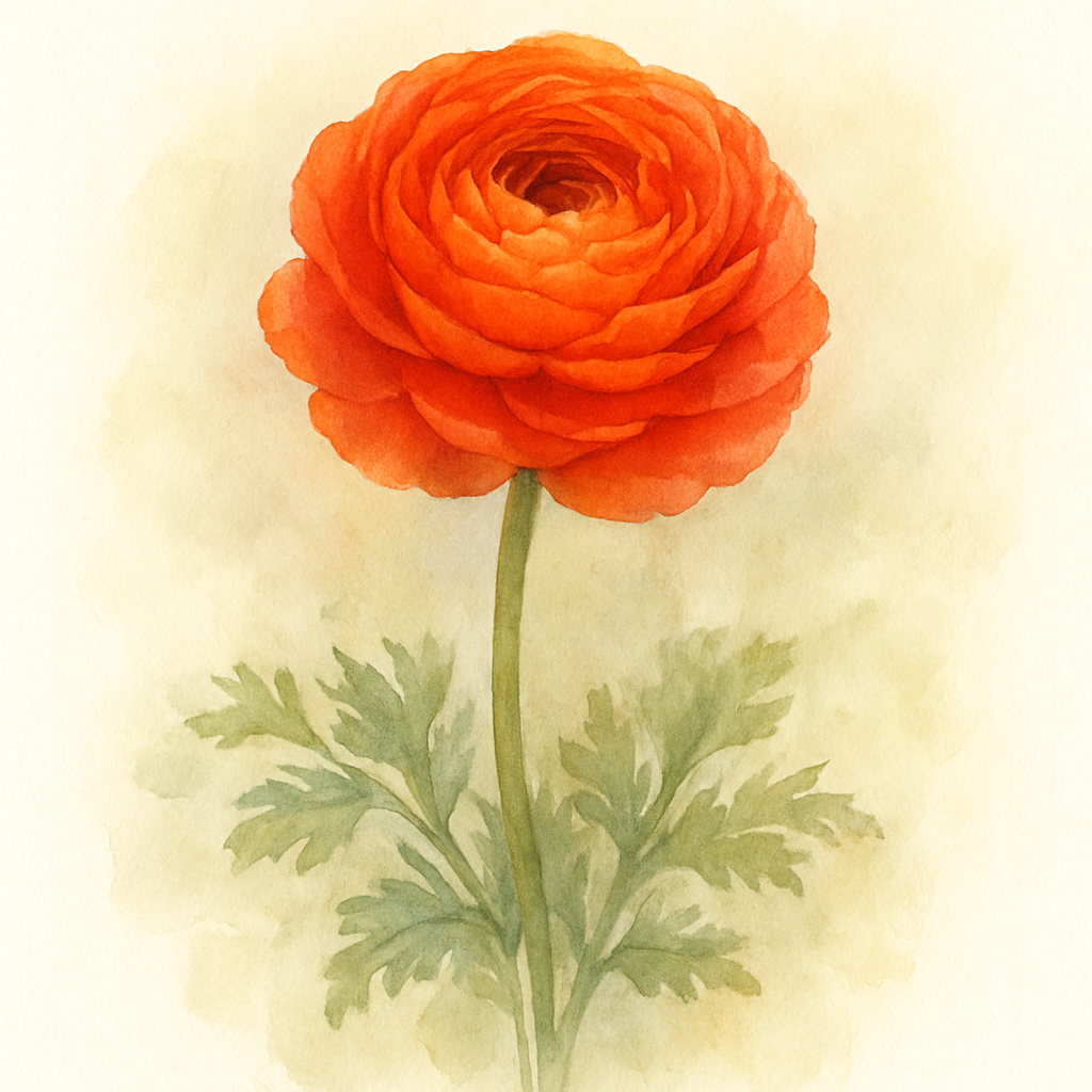 Ranunculus Orange