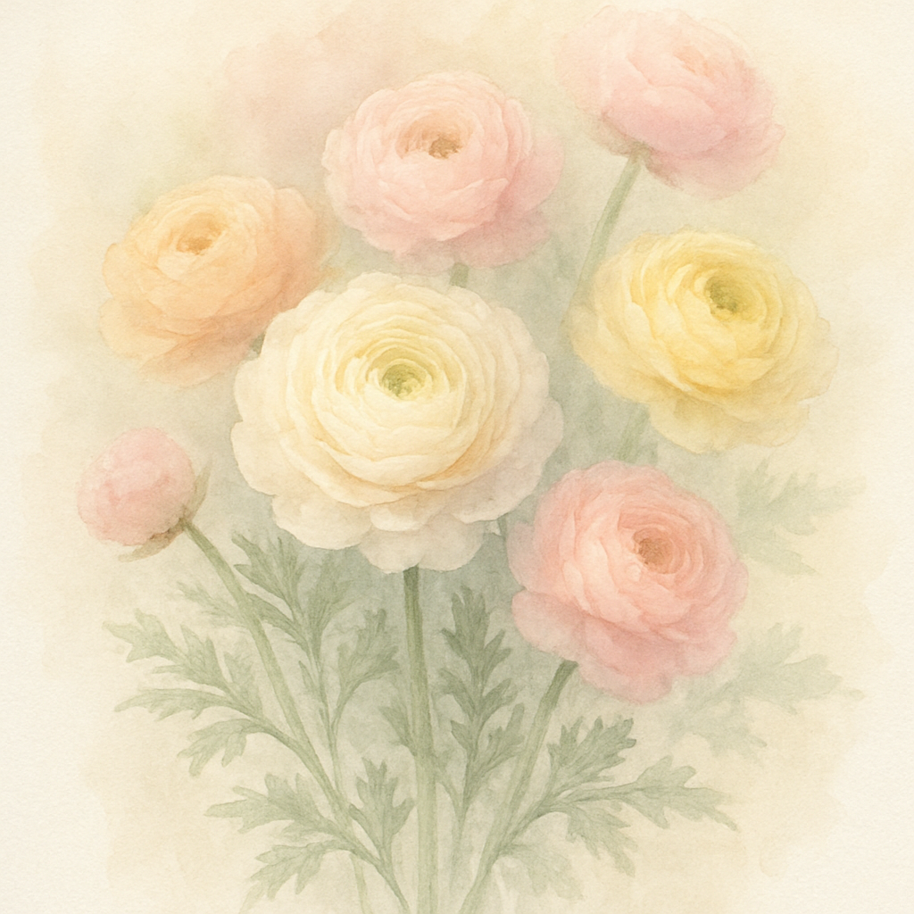 Ranunculus Pastel Mix