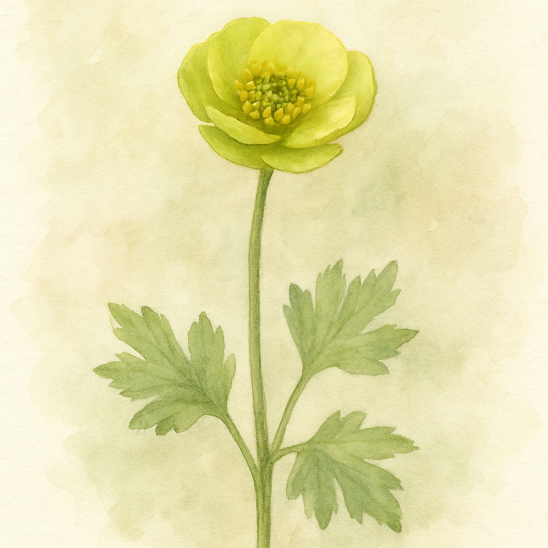 Ranunculus 'Super Green Yellow'