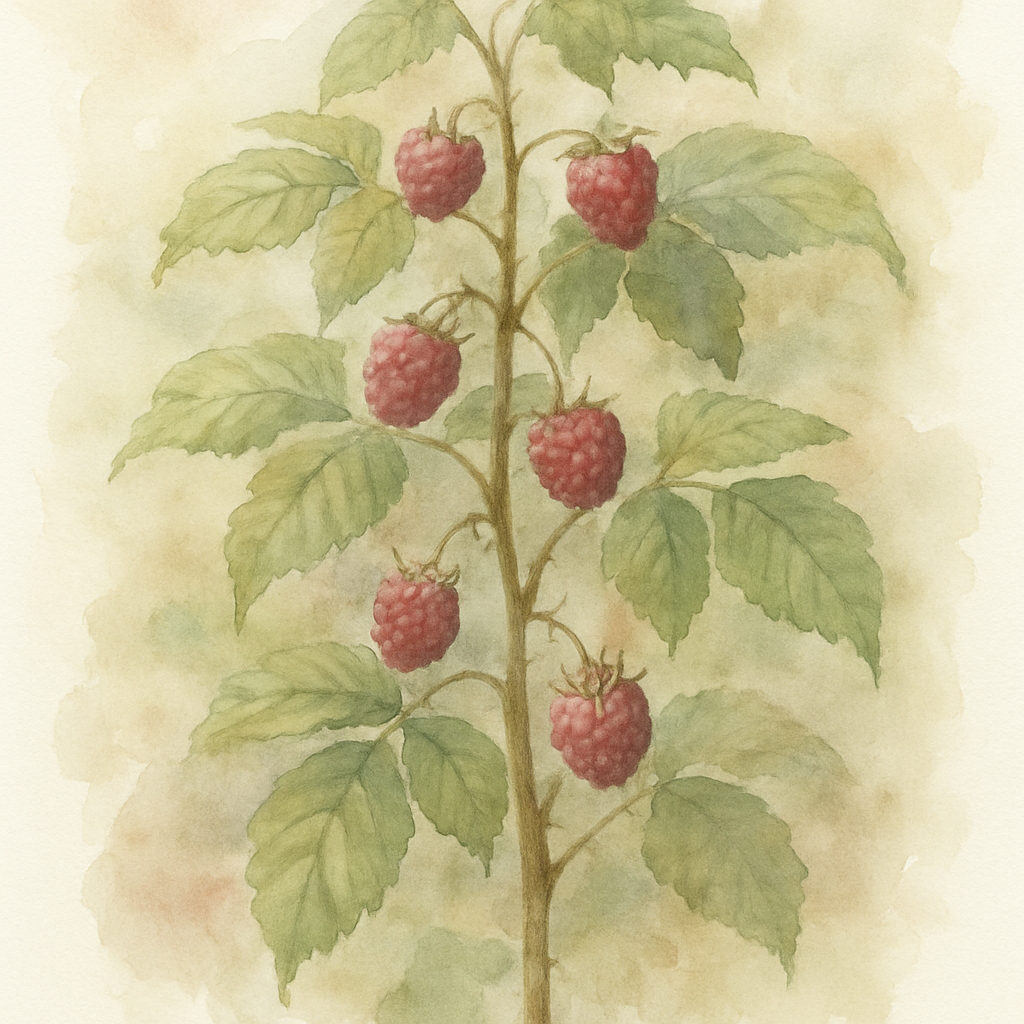 Rubus idaeus 'Autumn Bliss'