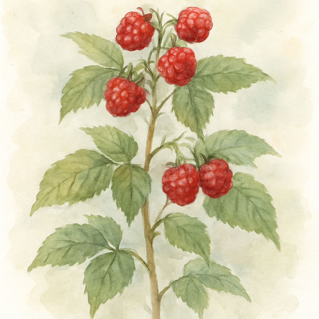 Raspberry (Rubus idaeus 'Glen Ample')