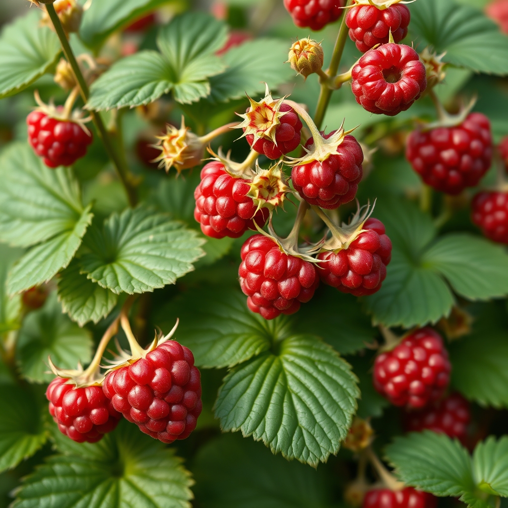 Raspberry (Rubus idaeus 'Mailing Promise')