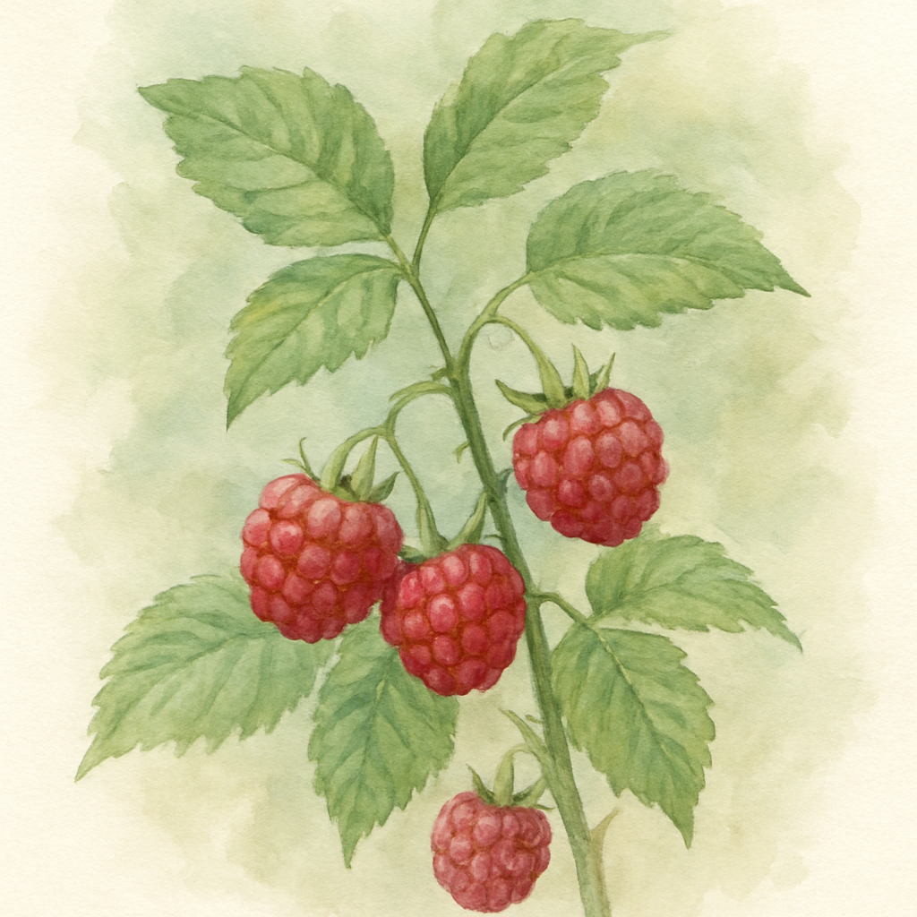 Raspberry (Rubus idaeus 'Mailing Promise')